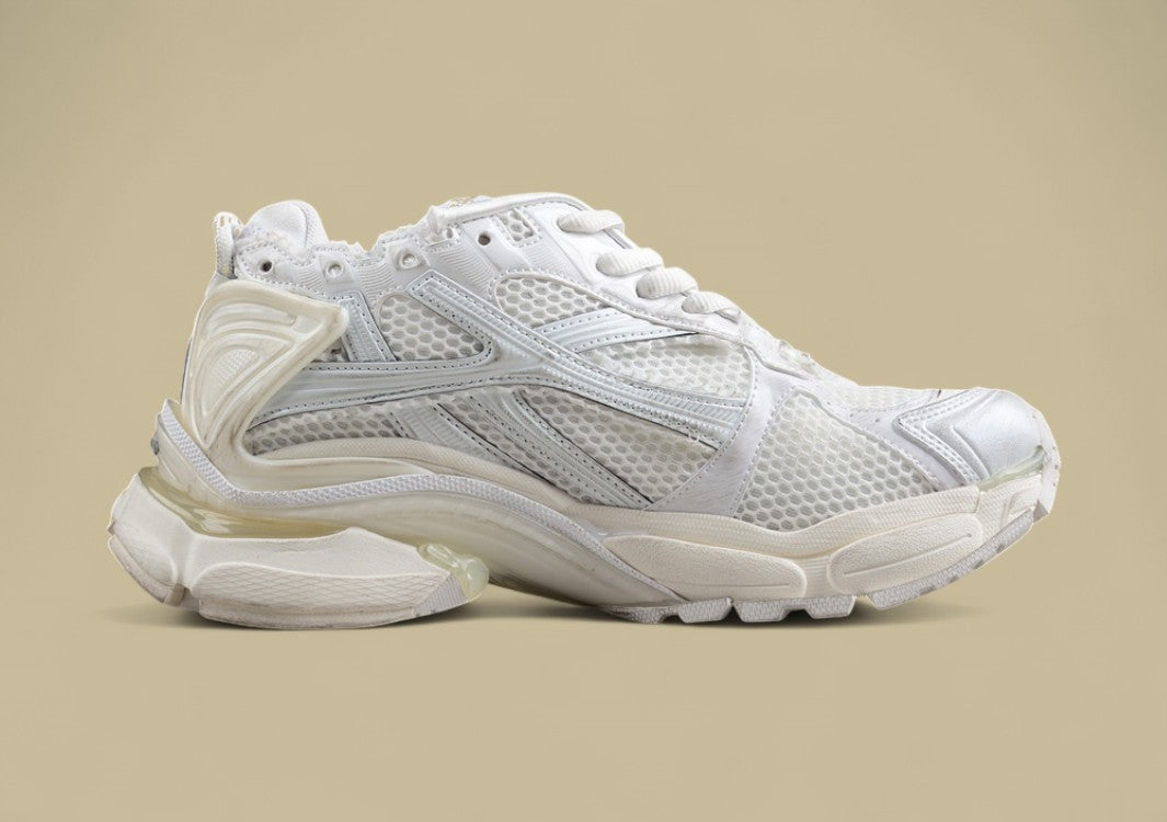 Balenciaga Runner Sneaker – Kith Four Edition in Triple White