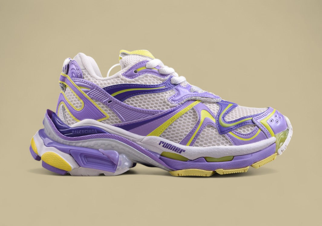 Balenciaga Runner Sneaker – Lavender Yellow