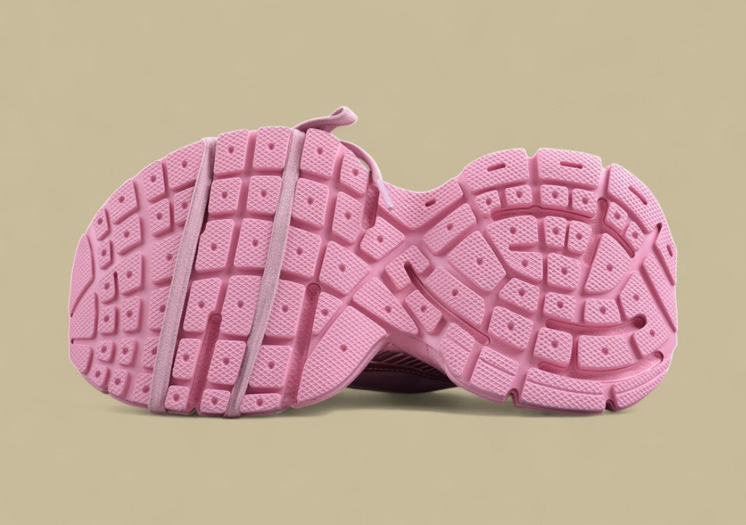 Balenciaga Runner Sneaker – Metallic Pink Monochrome