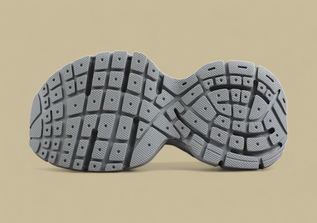 Balenciaga Runner Sneaker – Reflective Grey Mesh
