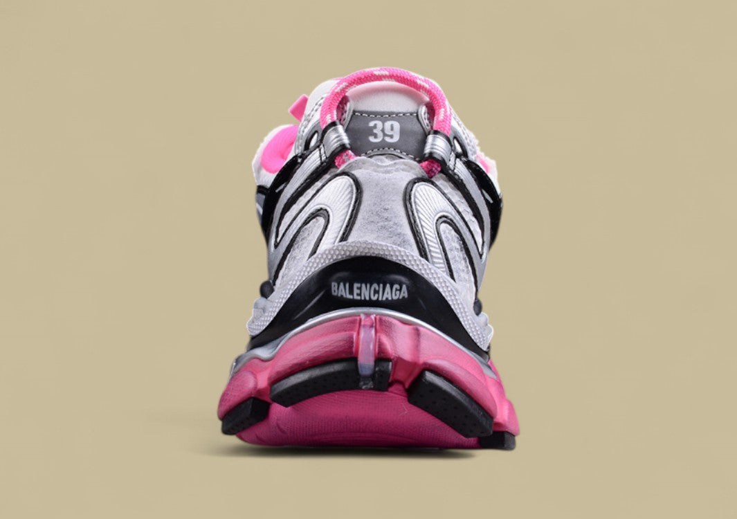 Balenciaga Runner Sneaker – Silver/Pink/Black