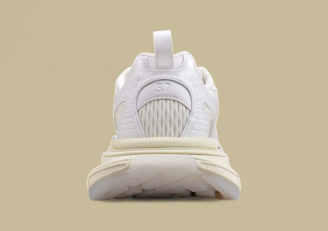 Balenciaga Runner Sneaker – Triple White/Cream Monochrome