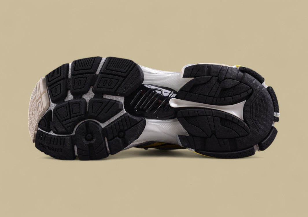 Balenciaga Runner Sneaker – White/Yellow with Black
