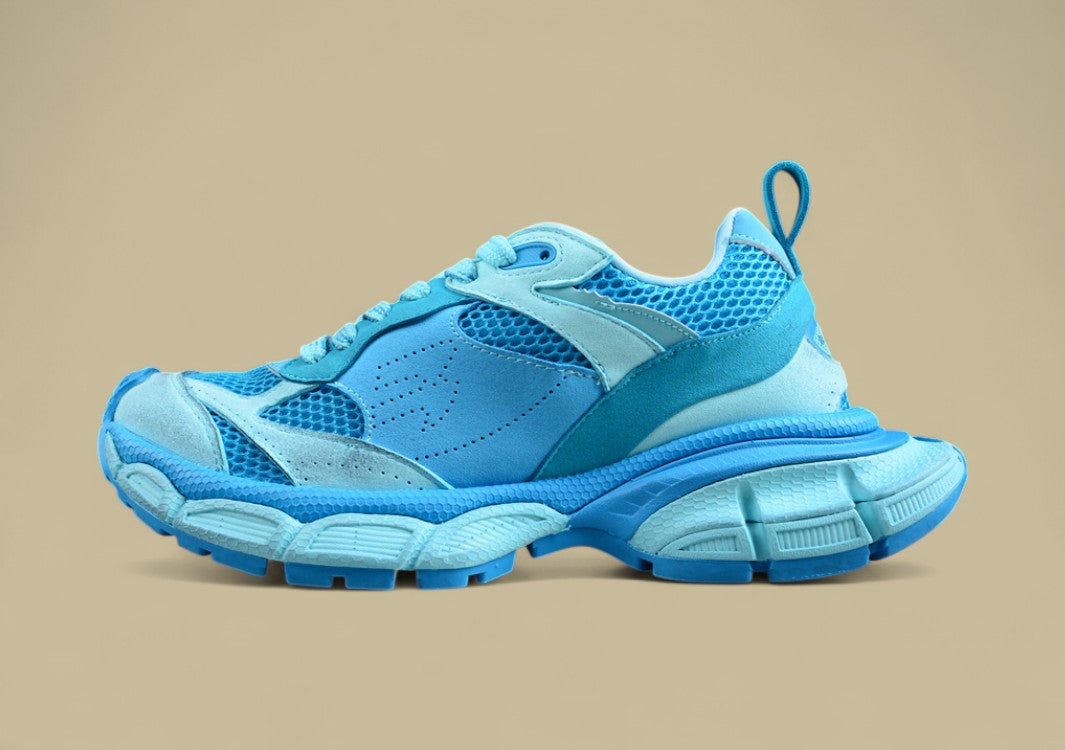 Balenciaga Runner Sneaker in Bright Cyan