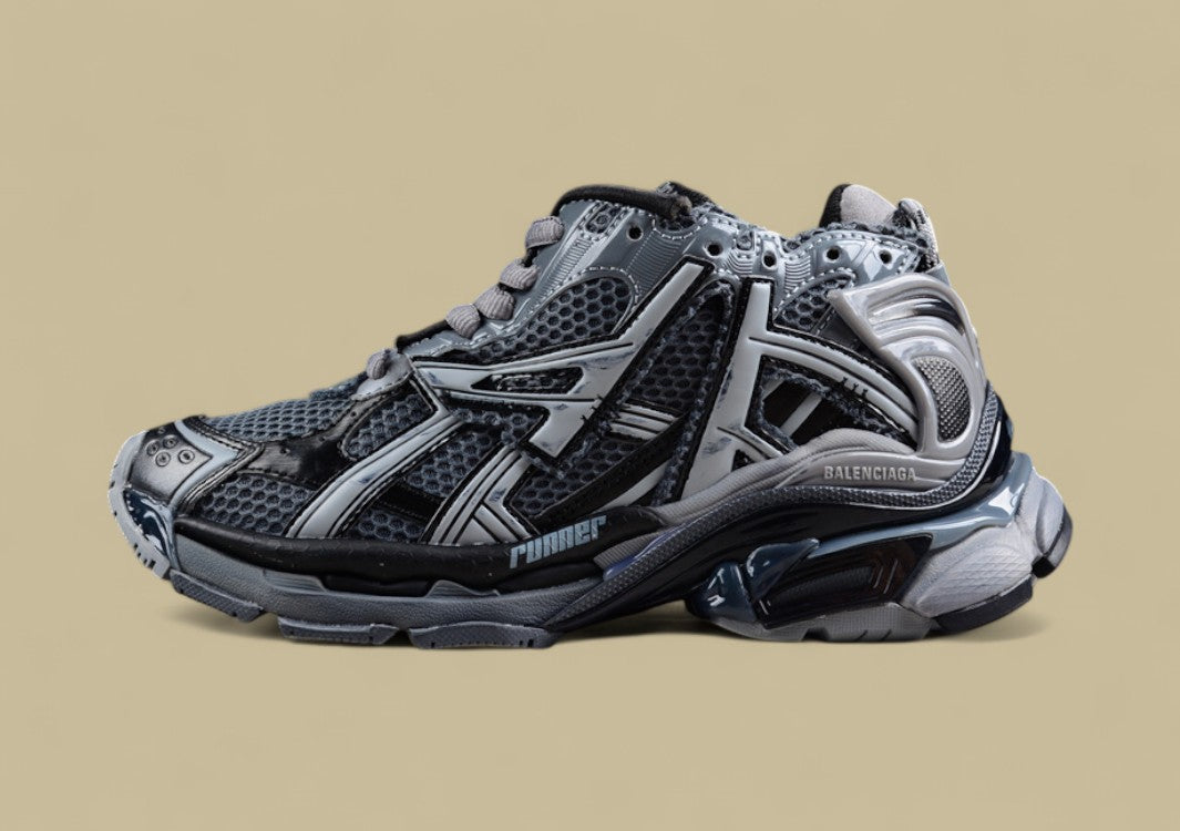 Balenciaga Runner Sneaker in Gray & Black