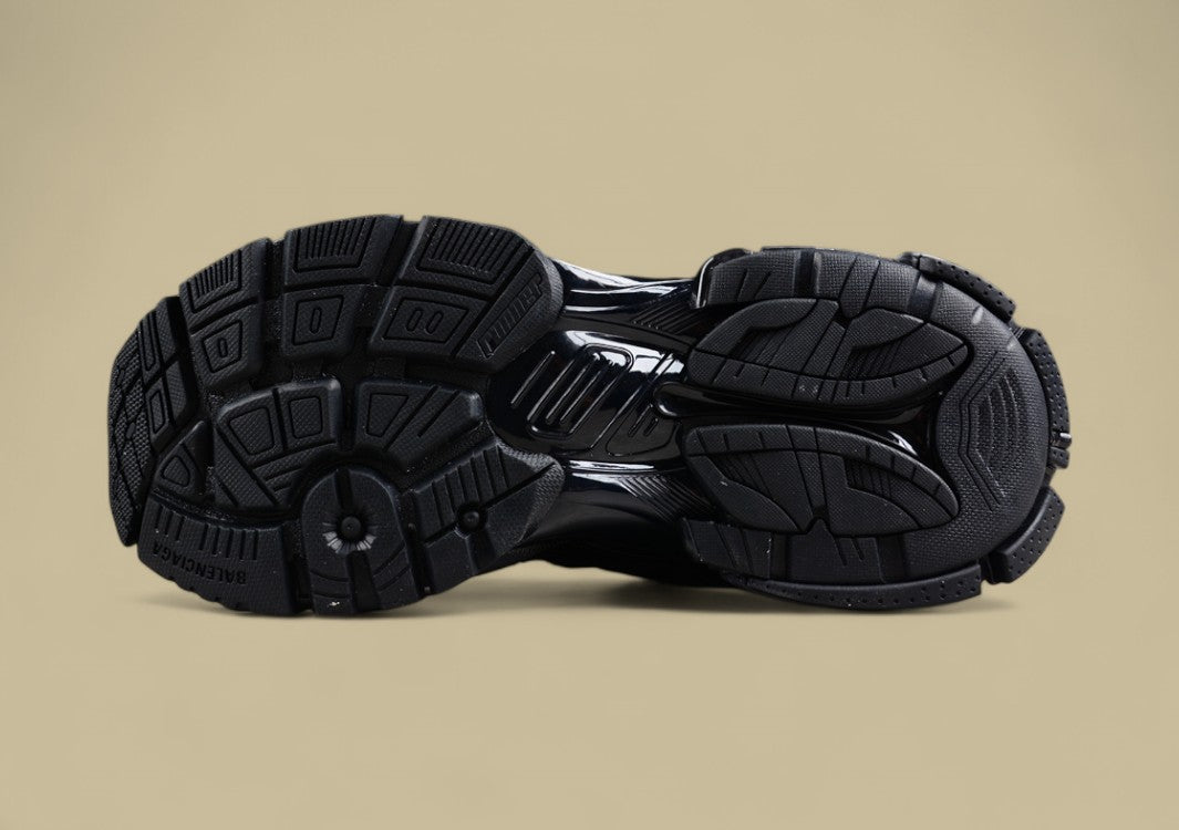 Balenciaga Runner Sneaker in Triple Black Patent
