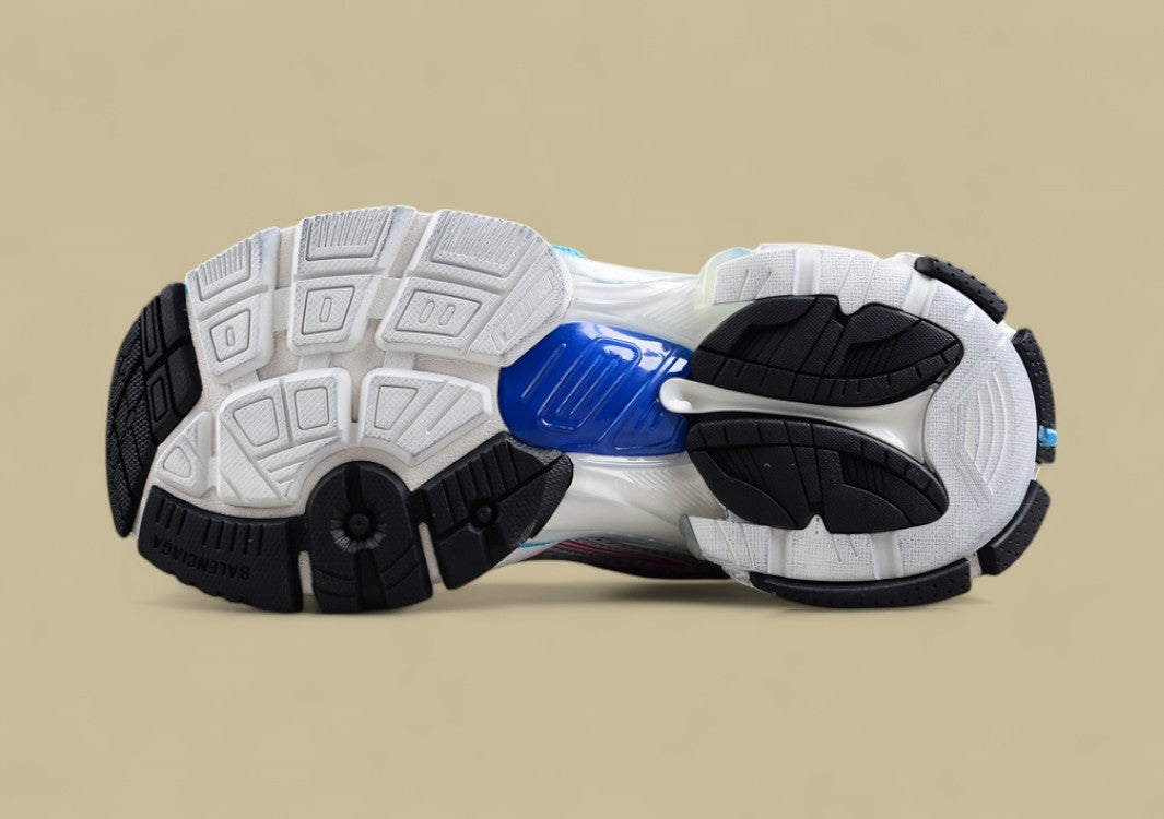Balenciaga Runner Sneaker in White/Multicolor