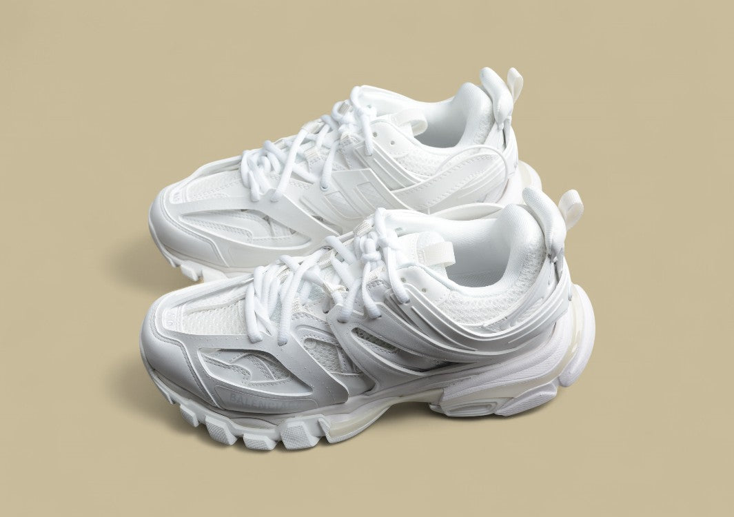 Balenciaga Runner White Comfortable And Durable Running Shoes