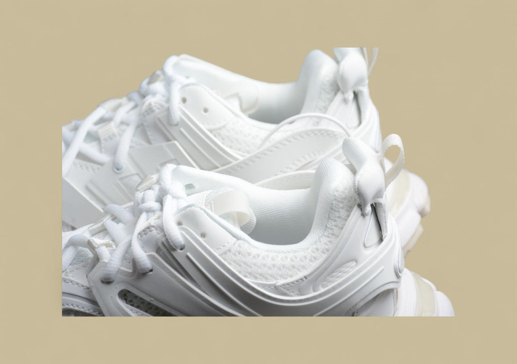 Balenciaga Runner White Comfortable And Durable Running Shoes