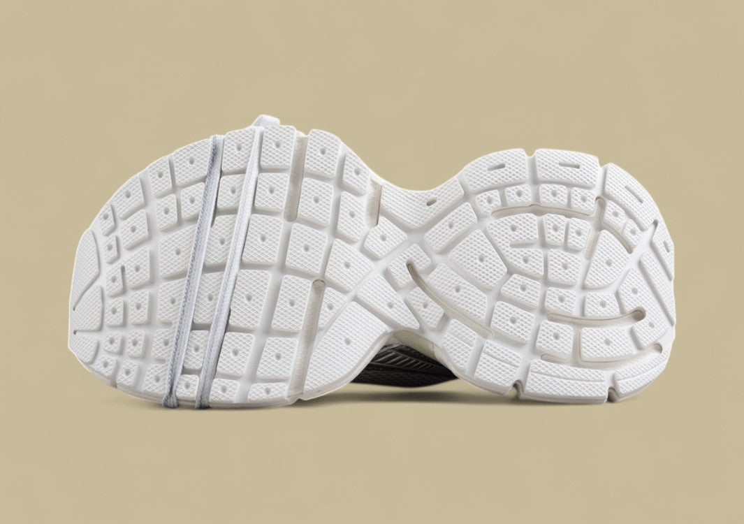 Balenciaga Silver Mesh Runner Sneaker