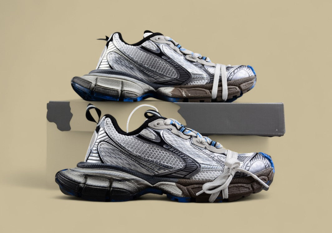 Balenciaga Silver Runner Sneaker