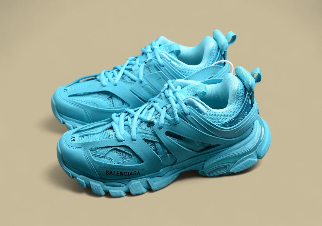 Balenciaga Sky Blue Runner Sneaker