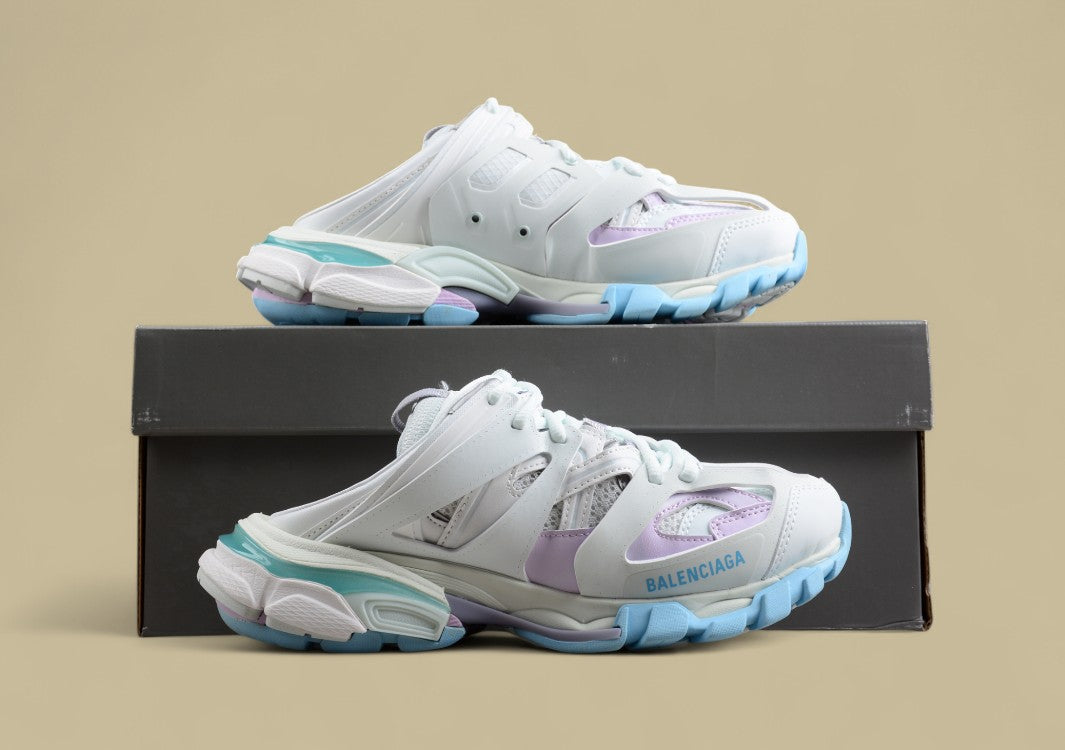 Balenciaga Sneaker Tess S. Gomma Maille in Orange