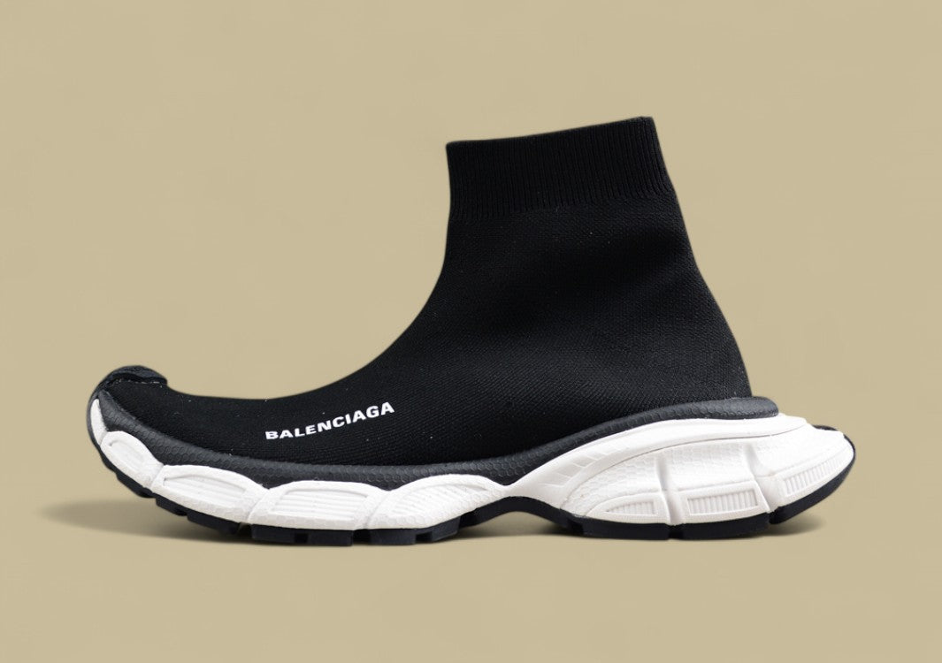Balenciaga Speed 3.0 Sneaker in Black/White