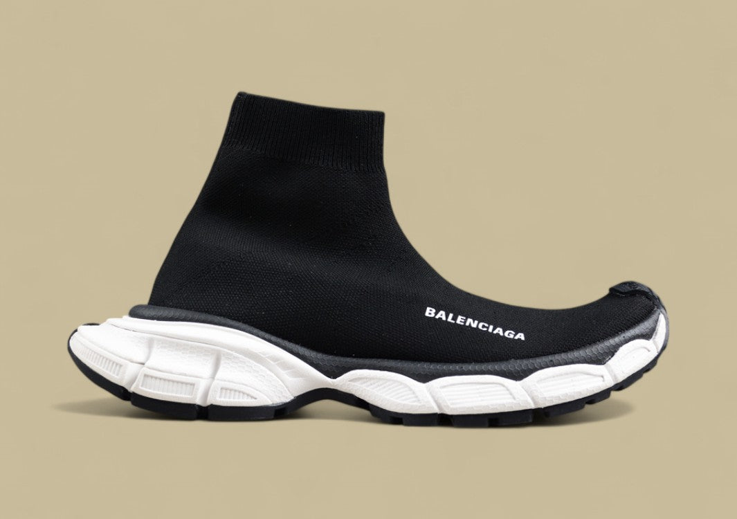Balenciaga Speed 3.0 Sneaker in Black/White