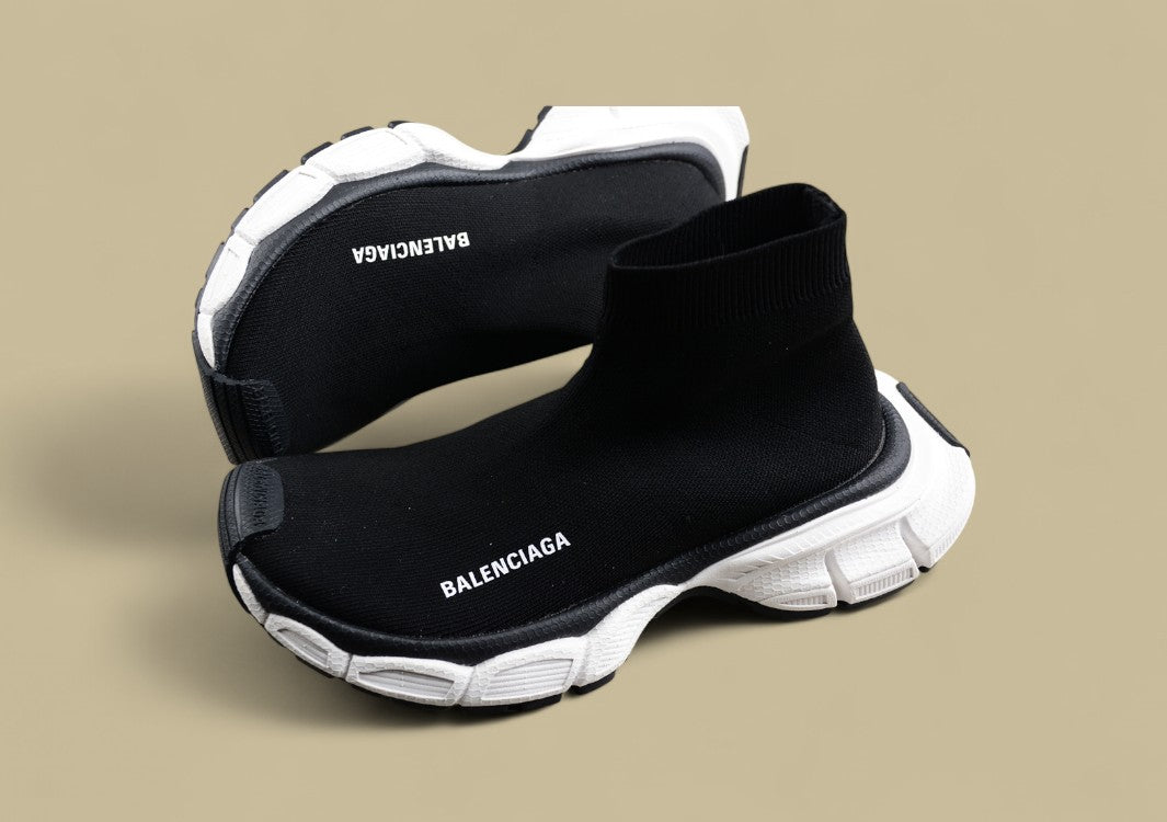 Balenciaga Speed 3.0 Sneaker in Black/White