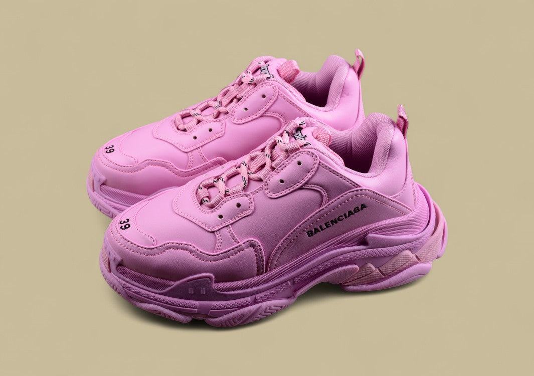 Balenciaga Tess S.Gomma Maille 3.0 – White/Orange Three-Generation Concept Sneaker