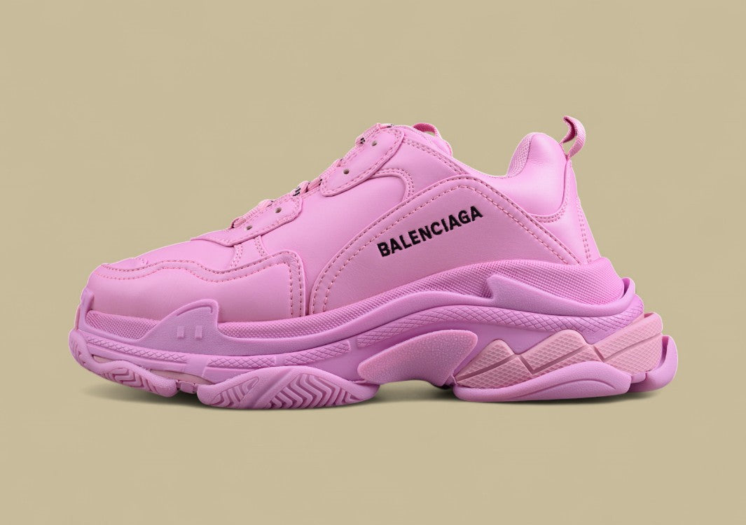 Balenciaga Tess S.Gomma Maille 3.0 – White/Orange Three-Generation Concept Sneaker