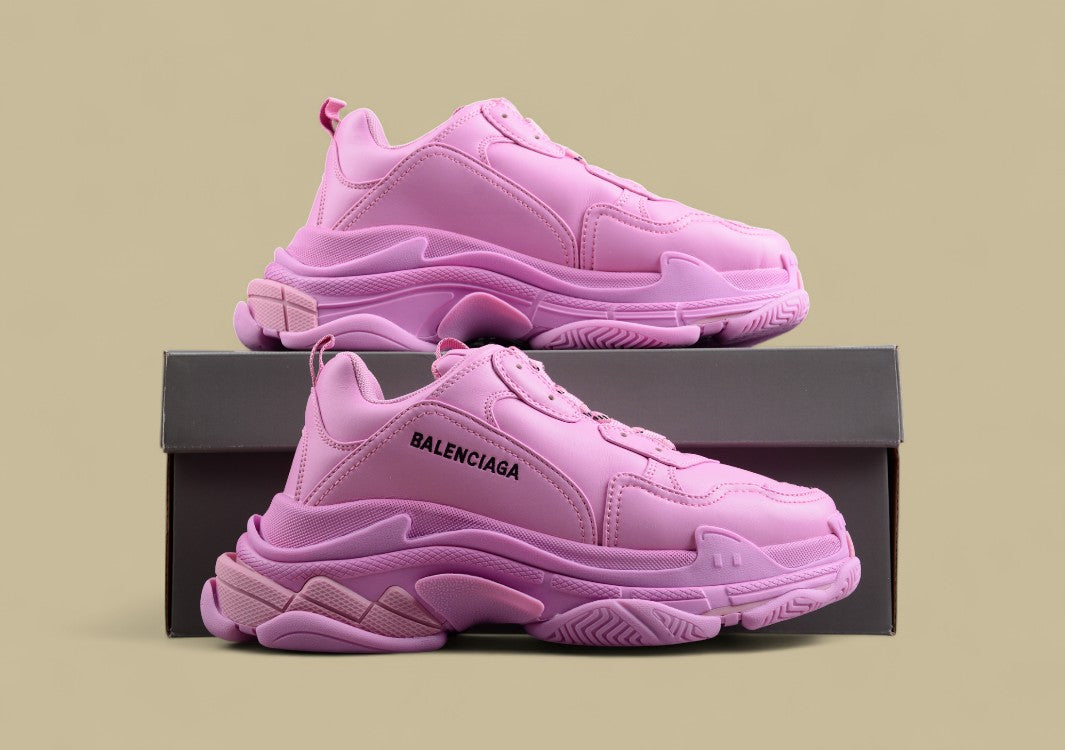 Balenciaga Tess S.Gomma Maille 3.0 – White/Orange Three-Generation Concept Sneaker