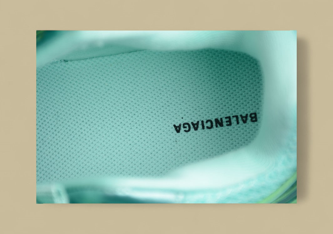 Balenciaga Three Generations Outdoor Concept Retro Dad Shoes Tiffany Green