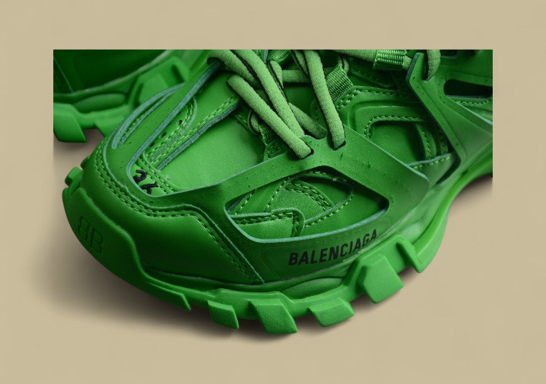 Balenciaga Track 3 GZ-Replik In Knalligem Neongrün