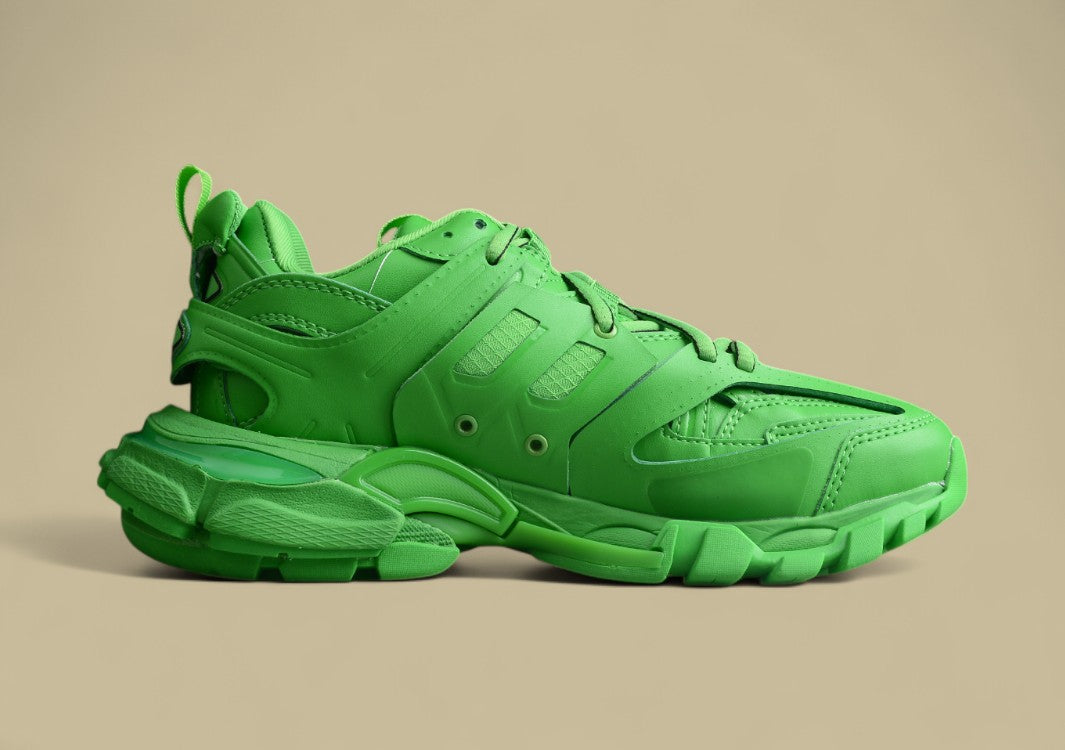 Balenciaga Track 3 GZ-Replik In Knalligem Neongrün
