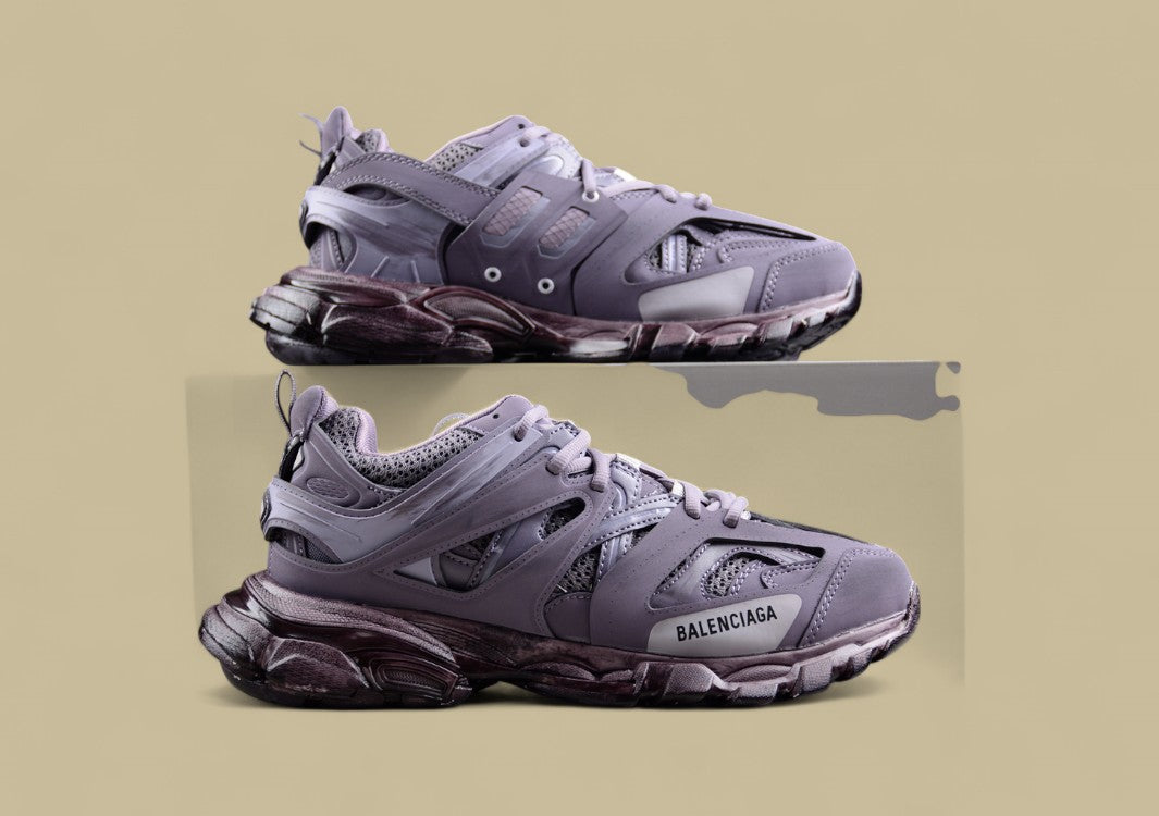 Balenciaga Track 4.0 Sneaker in Purple