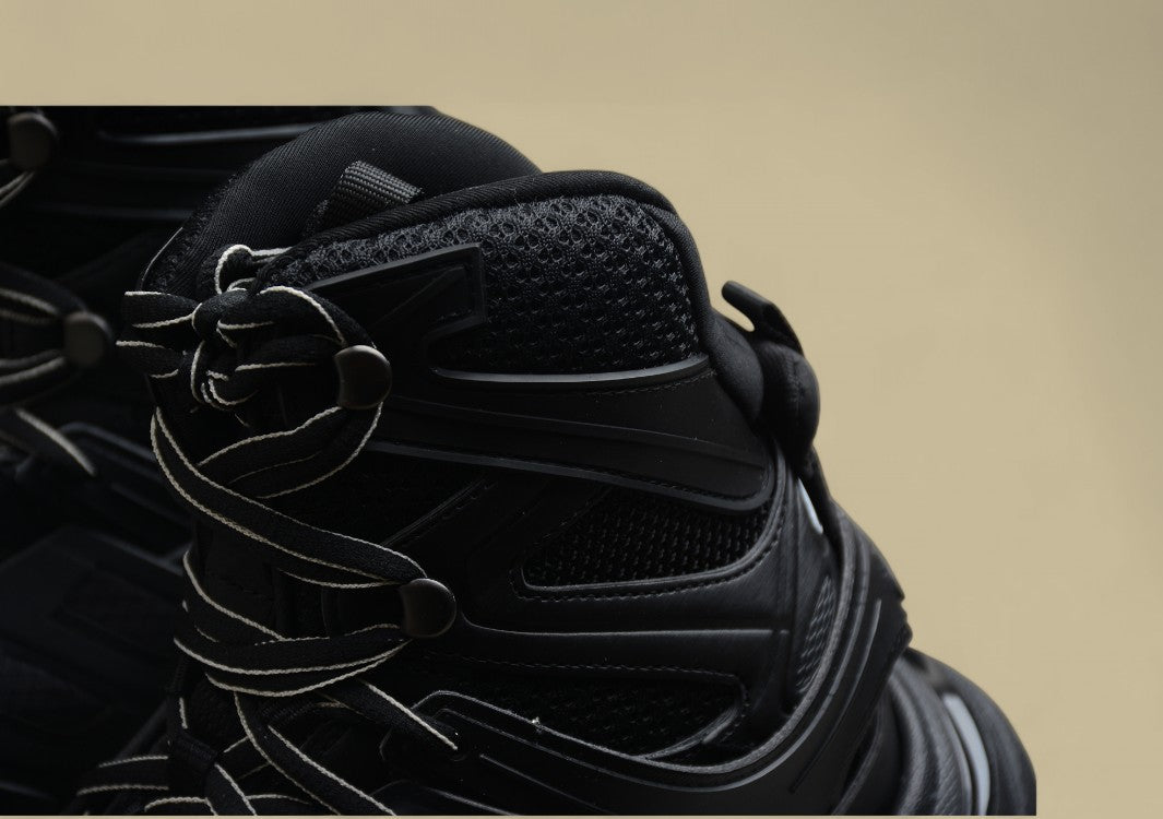 Balenciaga Track High Top 3.0 Mesh Nylon Sneaker in Schwarz