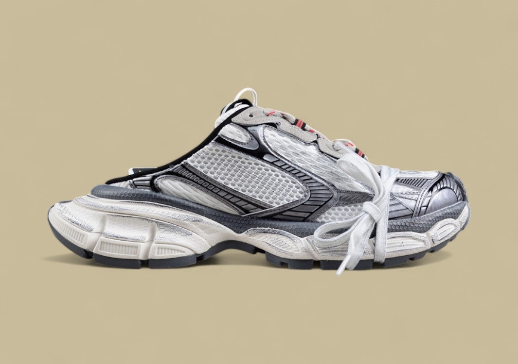 Balenciaga Track Sneaker – Bold, Layered Black