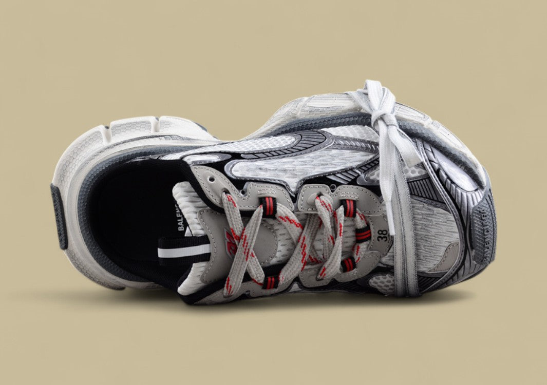 Balenciaga Track Sneaker – Bold, Layered Black