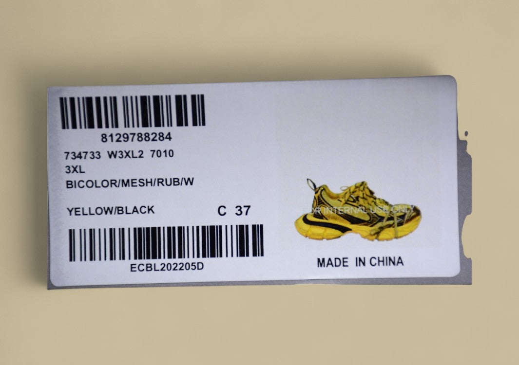 Balenciaga Track Sneaker – Bold, Layered Black