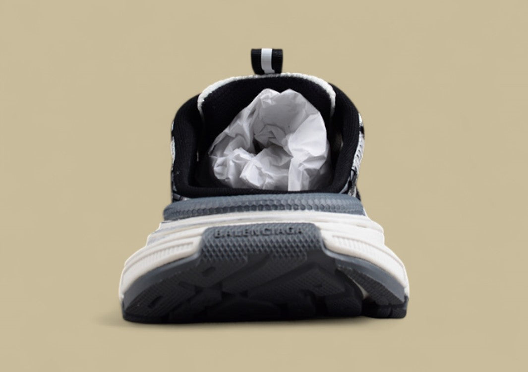 Balenciaga Track Sneaker – Bold, Layered Black