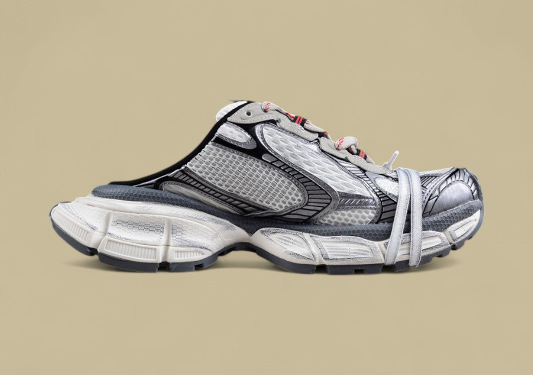 Balenciaga Track Sneaker – Bold, Layered Black