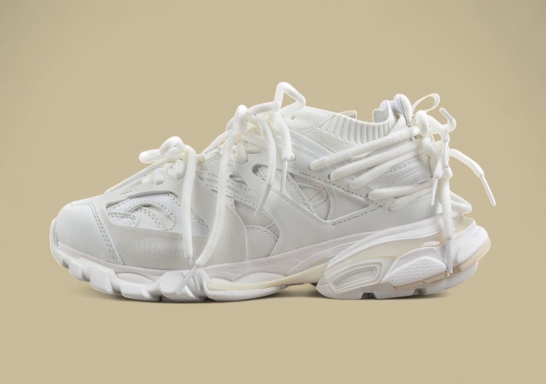 Balenciaga Track Sneaker – Triple White