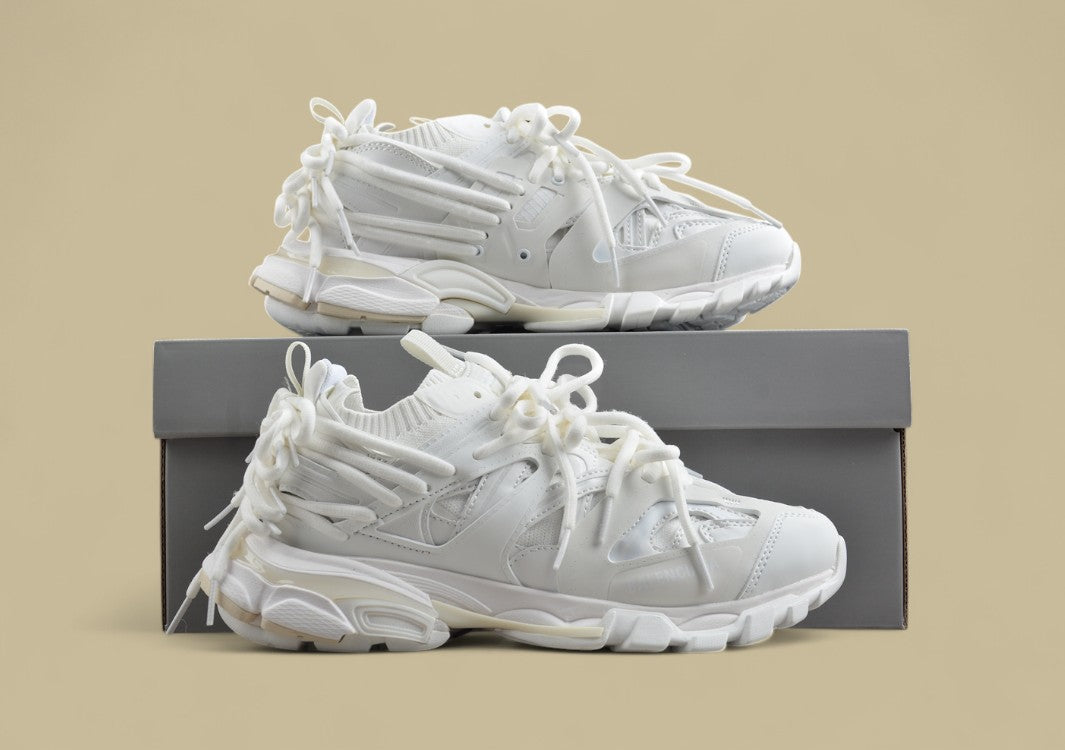 Balenciaga Track Sneaker – Triple White