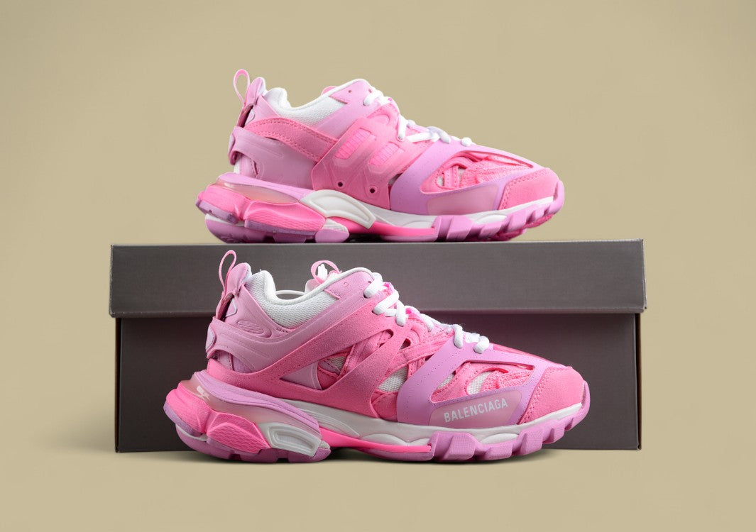 Balenciaga Track Sneaker in Bubblegum Pink