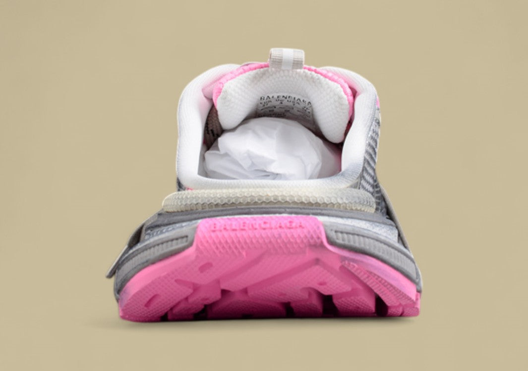 Balenciaga Track Sneaker in Gray & Pink