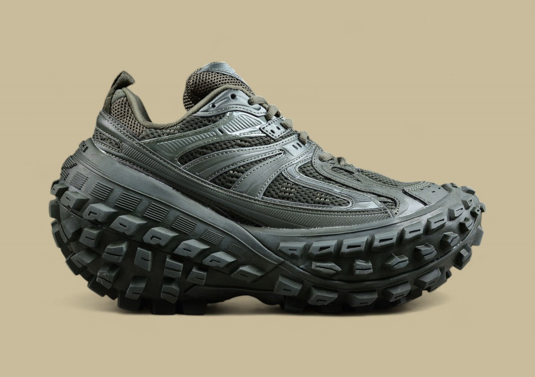 Balenciaga Track Sneaker in Olive Green