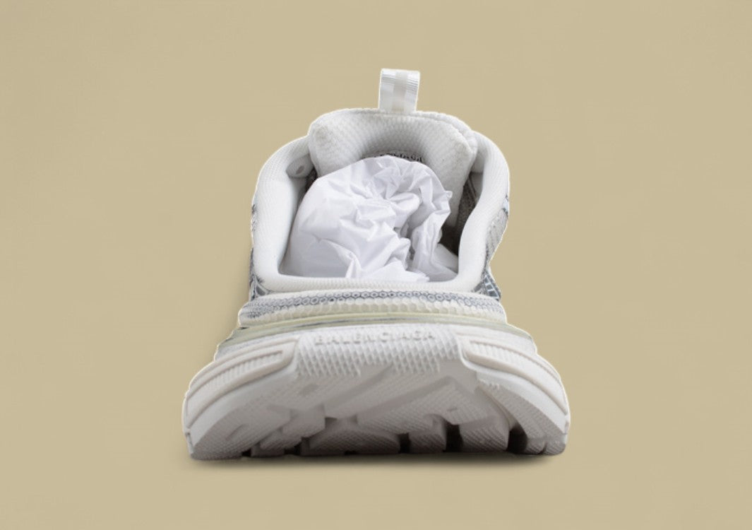 Balenciaga Track Sneaker in White & Gray