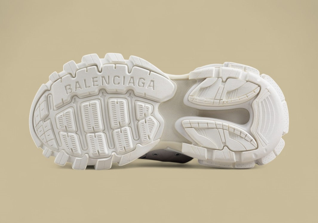 Balenciaga Track Sneaker in White and Sky Blue