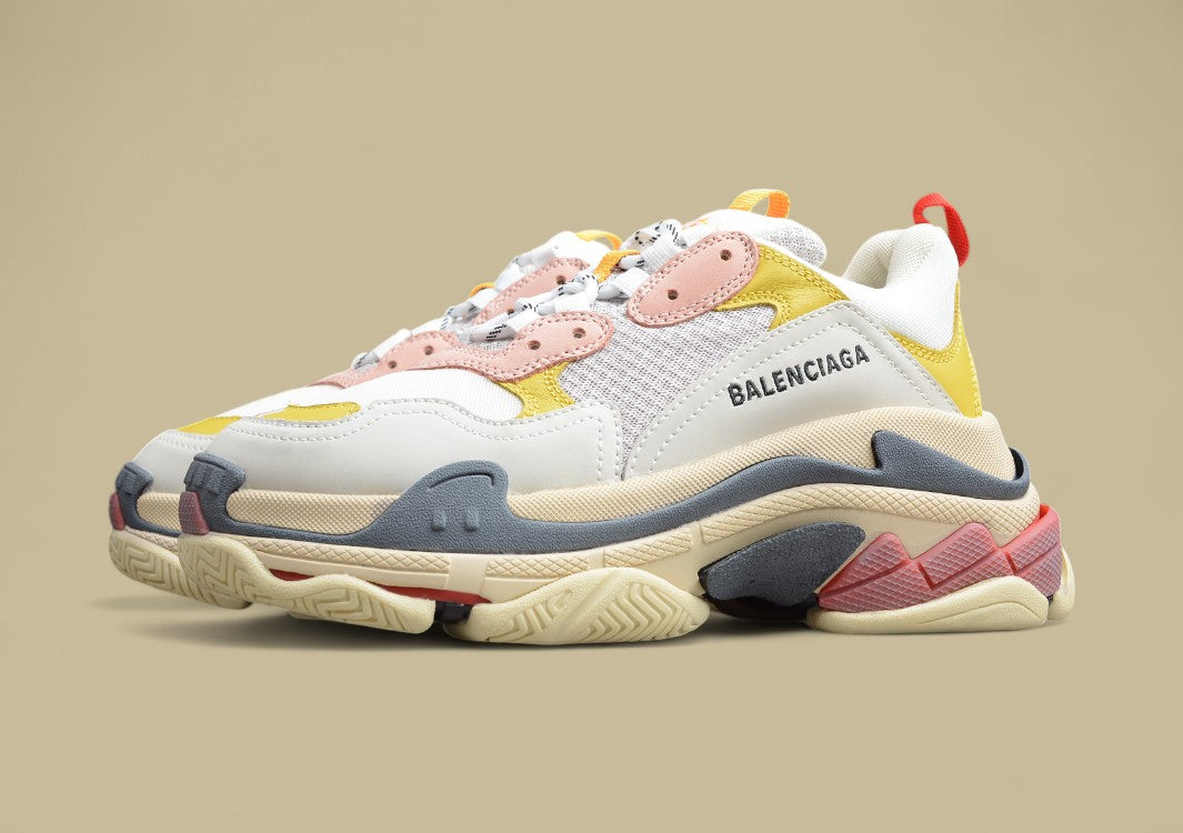 Balenciaga Triple S GZ Version Soft Yellow Multi Colorway