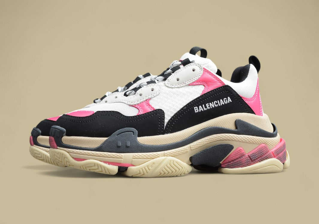 Balenciaga Triple S GZ Version White Pink Black