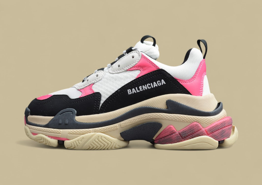 Balenciaga Triple S GZ Version White Pink Black