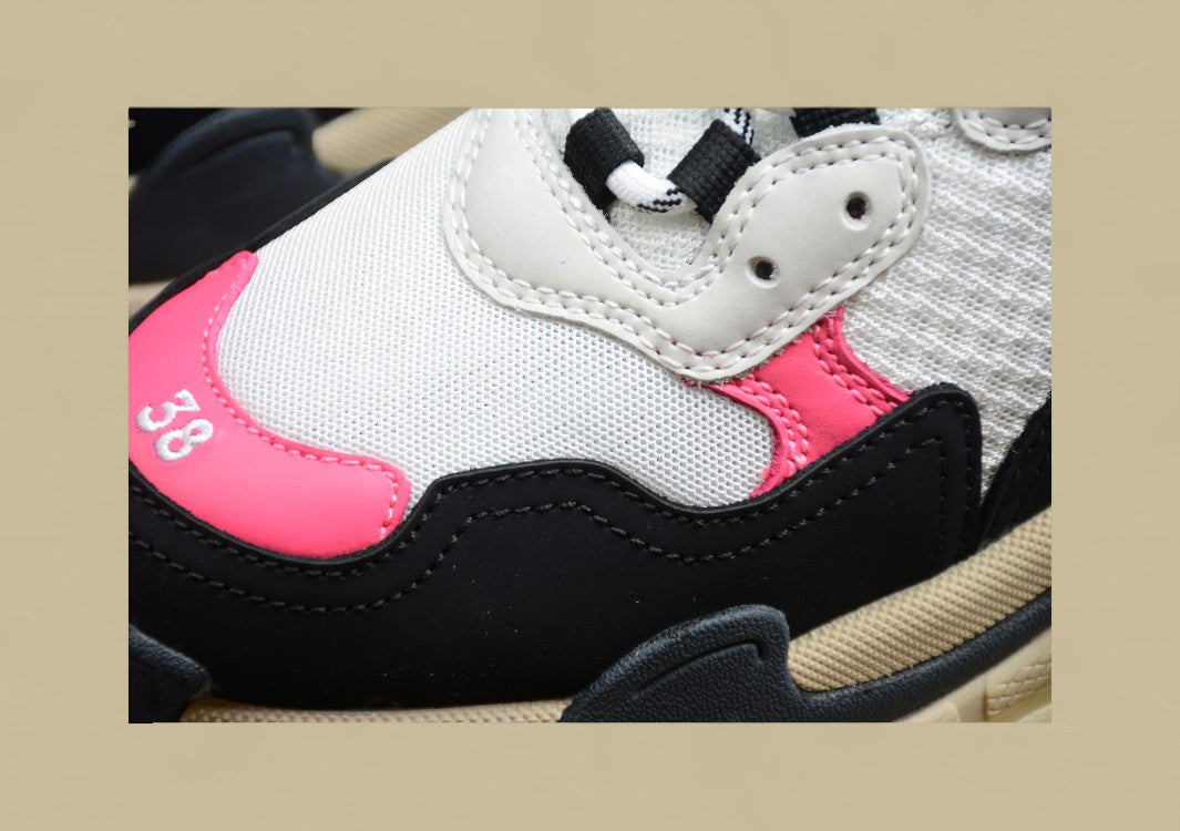 Balenciaga Triple S GZ Version White Pink Black