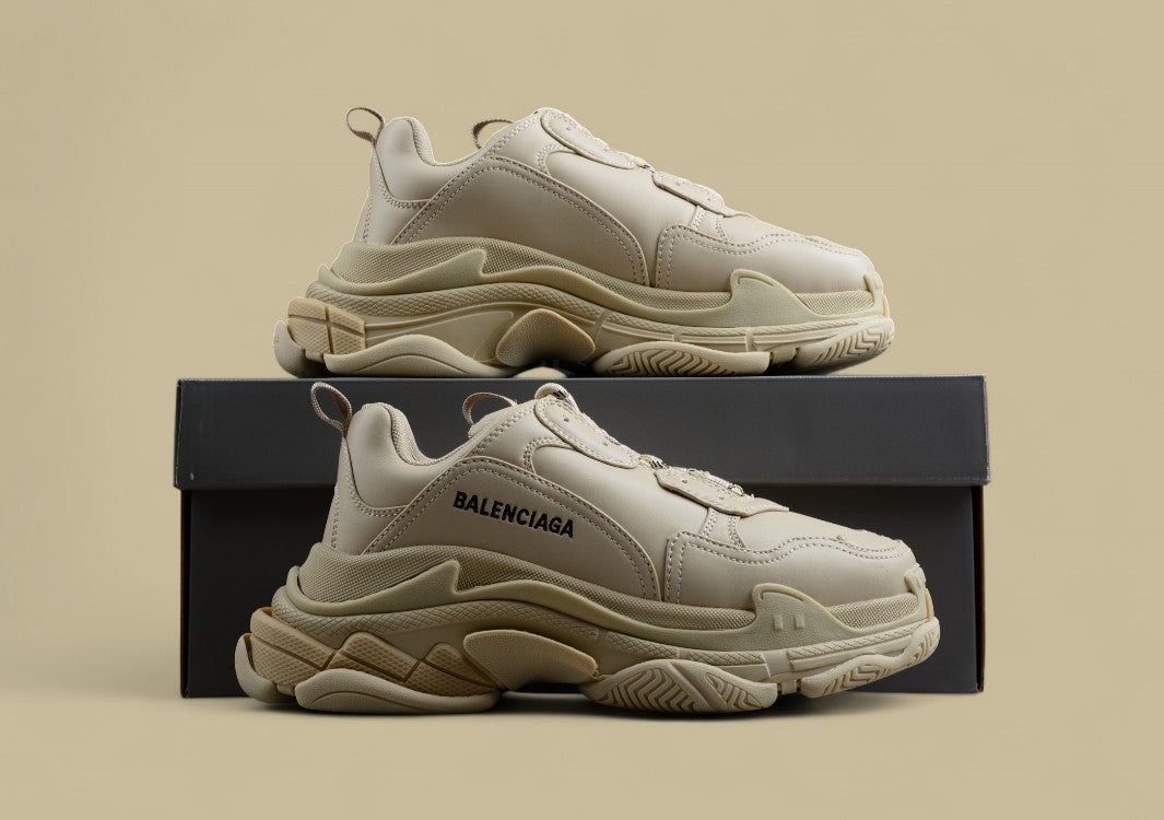 Balenciaga Triple S Parisian Retro Dad Shoes
