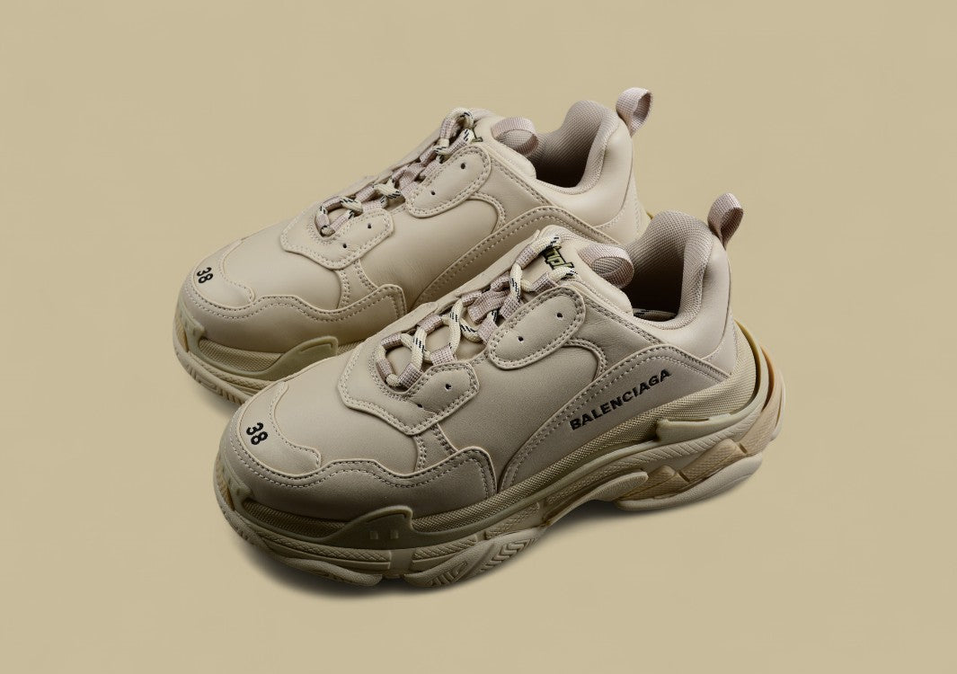 Balenciaga Triple S Parisian Retro Dad Shoes