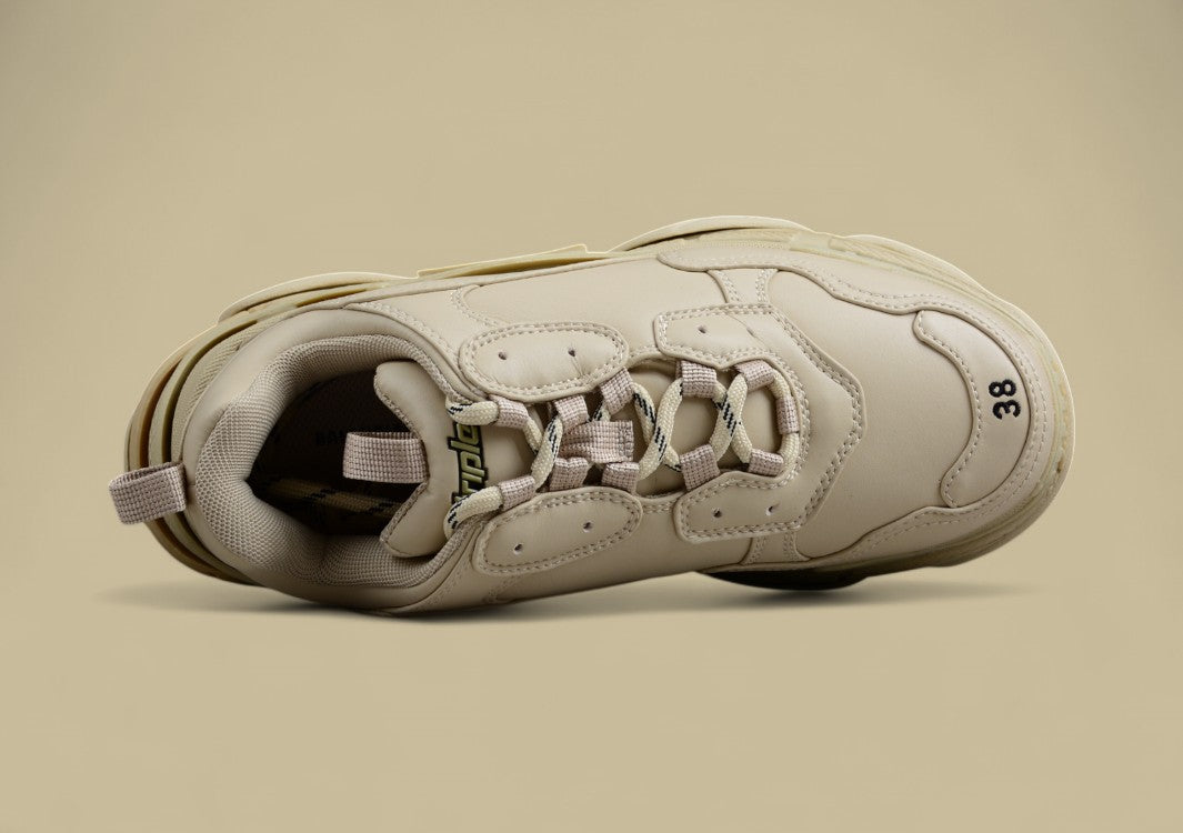 Balenciaga Triple S Parisian Retro Dad Shoes