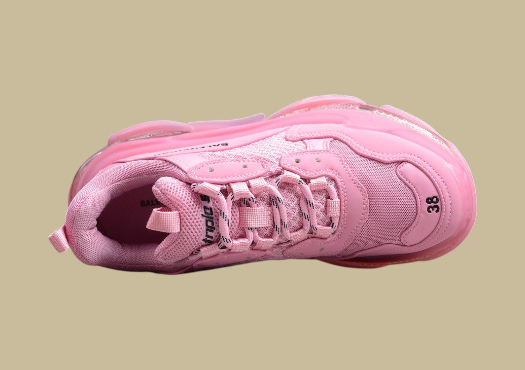 Balenciaga Triple S Pink – Statement-Dad-Sneaker in Power-Pink