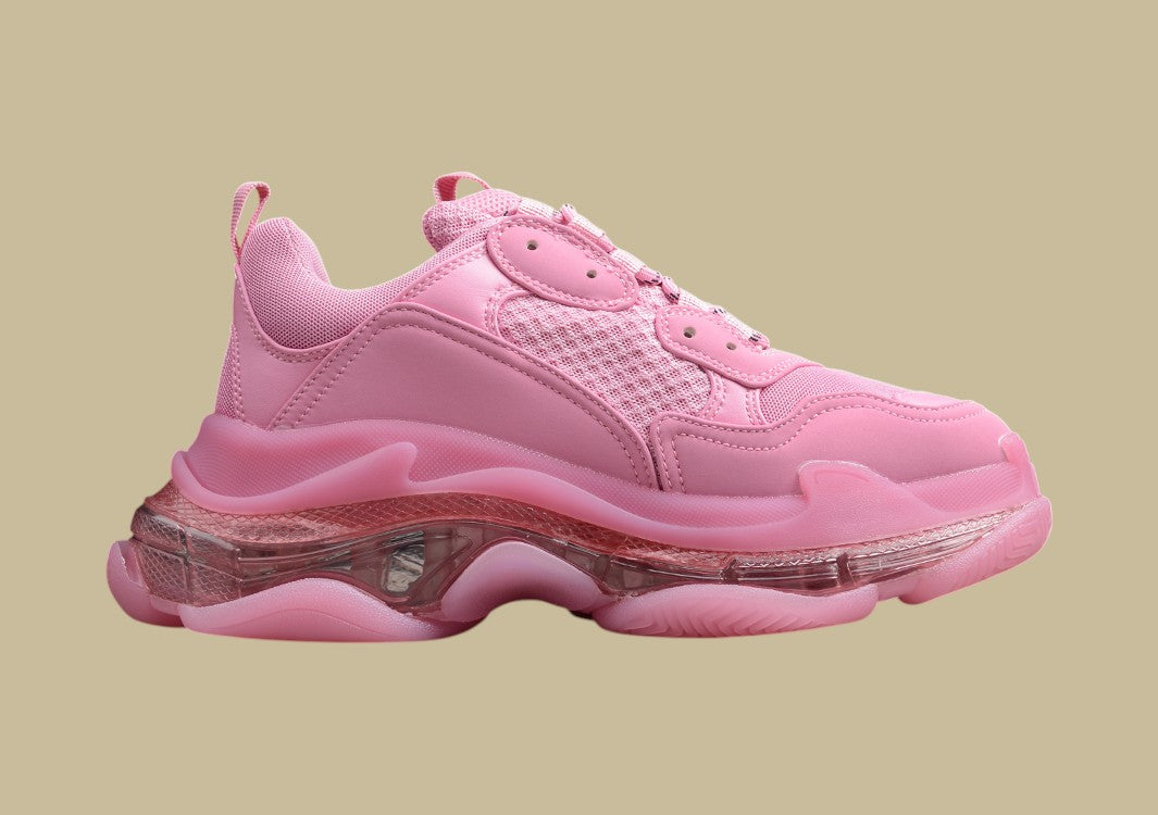 Balenciaga Triple S Pink – Statement-Dad-Sneaker in Power-Pink