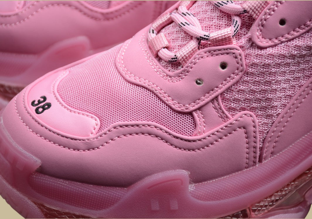Balenciaga Triple S Pink – Statement-Dad-Sneaker in Power-Pink